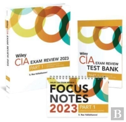 Bertrand.pt - Wiley Cia 2023 Part 1: Exam Review + Test Bank + Focus Notes, Essentials Of Internal Auditing Set