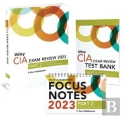 Wiley Cia  2023 Part 2: Exam Review  + Test Bank + Focus Notes, Practice Of Internal Auditing Set