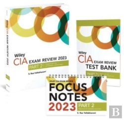 Bertrand.pt - Wiley Cia  2023 Part 2: Exam Review  + Test Bank + Focus Notes, Practice Of Internal Auditing Set