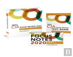 Wiley Cia Exam Review 2020 + Test Bank + Focus Notes: Part 1, Essentials Of Internal Auditing Set
