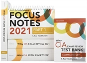 Wiley Cia Exam Review 2021: Focus Notes + Test Bank Complete Set (2-Year Access)