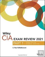 Wiley Cia Exam Review 2021, Part 1
