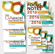 Wiley Ciaexcel Exam Review 2016: Complete Set