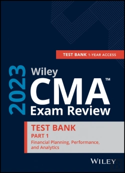 Bertrand.pt - Wiley Cma Exam Review 2023 Part 1 Study Guide:  Fi Nancial Planning, Performance, And Analytics Set ( 1-Year Access)