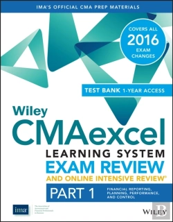 Bertrand.pt - Wiley Cmaexcel Learning System Exam Review 2016 And Online Intensive Review : Part 1, Financial Planning, Performance And Control Set