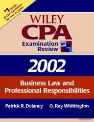 Wiley Cpa Examination Review 2002 Business Law And Professional Responsibilities