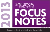Wiley Cpa Examination Review 2013 Focus Notes
