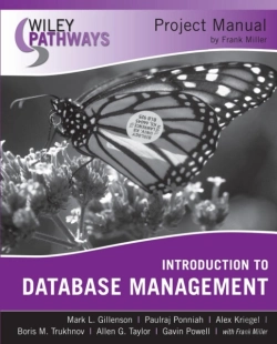 Bertrand.pt - Wiley Pathways Introduction To Database Management, Project Manual