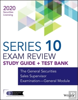 Bertrand.pt - Wiley Series 10 Securities Licensing Exam Review 2020 + Test Bank