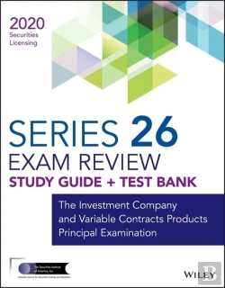 Bertrand.pt - Wiley Series 26 Securities Licensing Exam Review 2020 + Test Bank