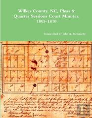 Wilkes County, Nc, P&Q Minutes, 1805-1810