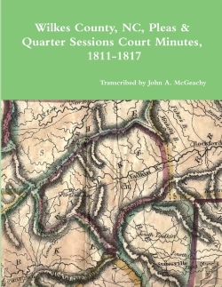 Bertrand.pt - Wilkes County, Nc, P&Q Minutes, 1811-1817
