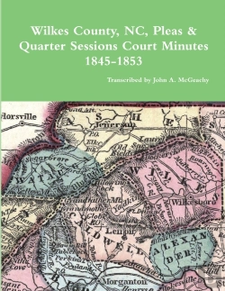 Bertrand.pt - Wilkes County, Nc, P&Q Minutes, 1845-1853