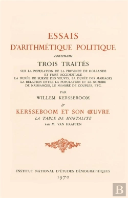 Bertrand.pt - Willem Kersseboom. Essais D'Arithmétique Politique
