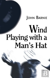 Wind Playing With A Man'S Hat