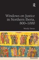 Windows On Justice In Northern Iberia, 800â€“1000