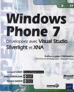 Bertrand.pt - Windows Phone 7 ; Développez Avec Visual Studio, Silverlight Et Xna