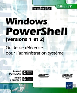 Bertrand.pt - Windows Powershell (Versions 1 Et 2) ; Guide De Référence Pour L'Administration Système