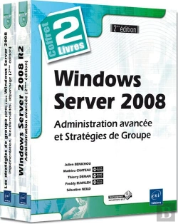 Bertrand.pt - Windows Server 2008 - Coffret De 2 Livres : Administration Avancee Et Strategies De Groupe (2e Editi
