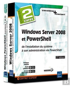 Bertrand.pt - Windows Server 2008 Et Powershell - Coffret De 2 Livres : De L'Installation Du Systeme A Son Adminis