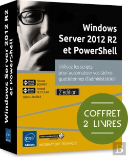 Bertrand.pt - Windows Server 2012 R2 Et Powershell - Coffret De 2 Livres - Utilisez Les Scripts Pour Automatiser V