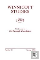 Winnicott Studies