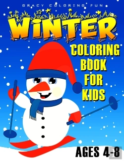 Bertrand.pt - Winter Coloring Book For Kids Ages 4-8