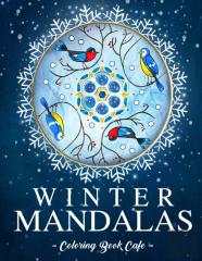 Winter Mandalas Coloring Book
