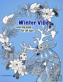 Bertrand.pt - Winter Vibes. Coloring Book For All Ages.