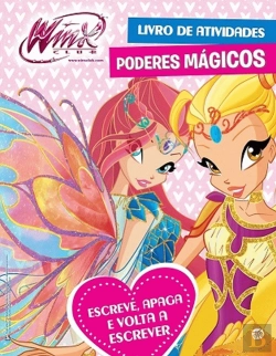 Bertrand.pt - Winx Club - Livro de Atividades com Oferta de Duas Canetas Mágicas: Poderes Mágicos