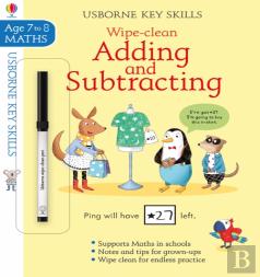 Wipe-Clean Adding And Subtracting 7-8