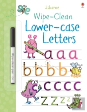 Wipe-Clean Lower-Case Letters