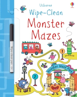 Bertrand.pt - Wipe-Clean Monster Mazes