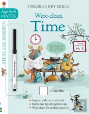 Wipe-Clean Time 8-9
