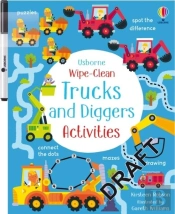 Wipe-Clean Trucks And Diggers Activities