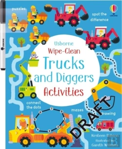 Bertrand.pt - Wipe-Clean Trucks And Diggers Activities