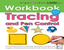 Wipe Clean Workbook Tracing And Pen Control