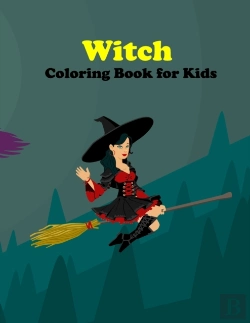 Bertrand.pt - Witch Coloring Book For Kids