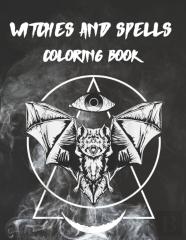 Witches And Spells Coloring Book