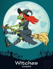 Witches Coloring Book 1