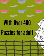 With Over 400 Puzzles For Adult