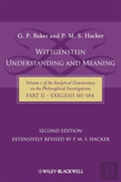 Wittgenstein: Understanding And Meaning