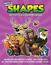 Witty And Friends Shapes Activity And Co