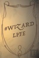 Wizard Notebook - Blank Lined Cream Paper