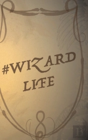 Wizard Notebook - Blank Lined Cream Paper