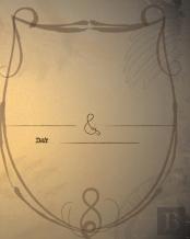 Wizard Wedding Guest Book