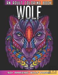 Wolf An Adult Coloring Book