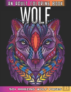 Bertrand.pt - Wolf An Adult Coloring Book