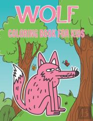 Wolf Coloring Book For Kids