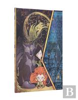 Wolfwalkers (Irish Folklore Trilogy) Ultra Lined Hardcover Journal (Wrap Closure)